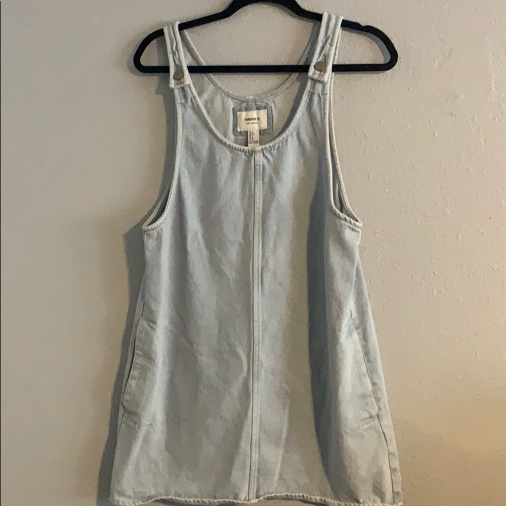 Denim Jumper Dress